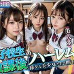 「中出し」 女子校生の放課後ハーレム 『同人』
