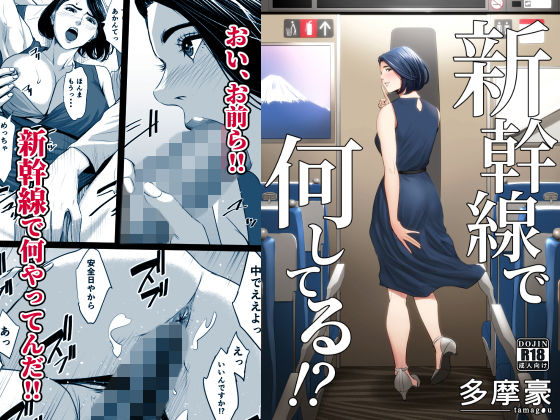 「中出し」 新幹線で何してる！？ 『同人』