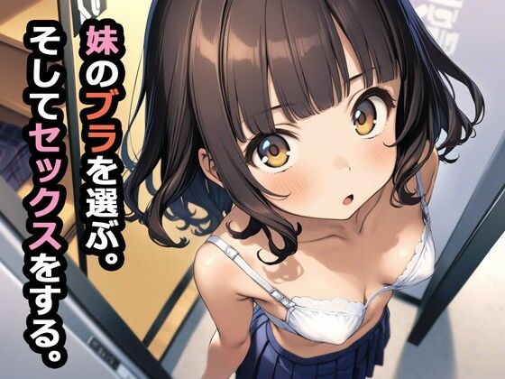 「中出し」 妹のブラを選ぶ。そしてセックスをする。 『同人』