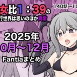 「中出し」 男女比1:39の平行世界は思いのほか異常（Fantia2025年10月〜12月まとめ） 『同人』