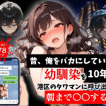 「中出し」 昔、俺をバカにしていた幼馴染を10年後港区のタワマンに呼び出して朝まで〇〇する話。 『同人』