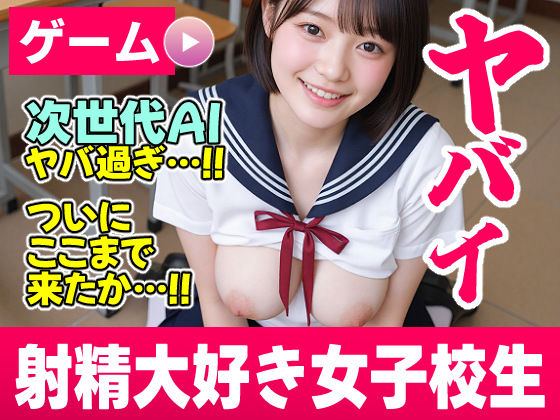 「中出し」 【次世代AI】射精大好き女子校生〜射精当番は君だ！絶頂への...
