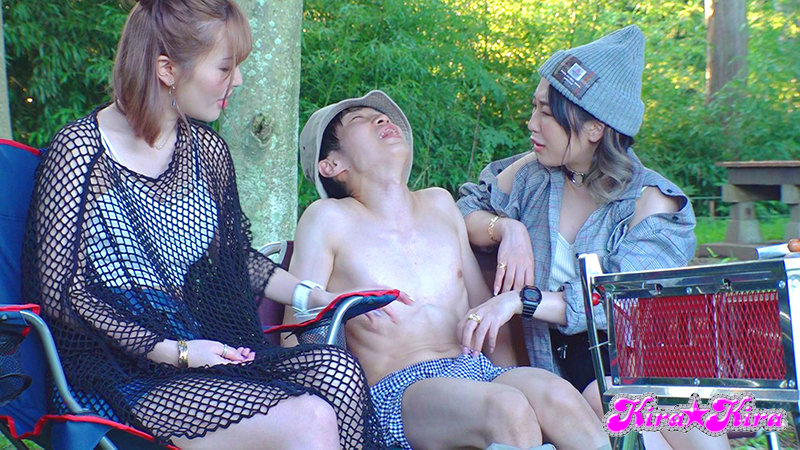 【中出し】 いきなり逆ナンハーレムキャンプ ひとりで寂しくソロキャンプ...