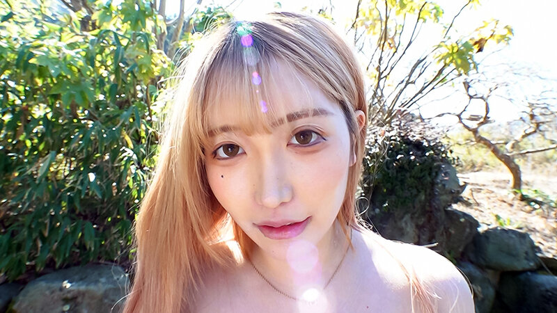 【中出し】 中出し露天温泉 可愛い顔したIカップ従順むっつりスケベ金髪...