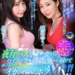 【中出し】 【VR】夜行バスでWサイドからバイノーラル淫語を囁かれ続けてチ○ポとろとろ～になるほどイカさせられたボクVR！！ 『高画質』