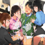 【中出し】 3人のむっちり爆乳女優とヤリまくる夢の肉感漫画コラボ！ 転職したら女ばかりでイキ地獄 姫咲はな 小梅えな 美波もも 『高画質』