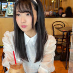 【中出し】 【カフェ好き女子流出】黒髪ロング純粋ぴゅあっこ女子大生（20歳） 彼氏とカフェ巡り！お泊りホテルで喉奥グポグポ、痙攣アクメするパイパンすじマンコに生ハメ大量中出し映像流出 『高画質』