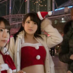 【中出し】 クリスマスナンパ ～聖なる夜にエロコスサンタを大量GET！！～ 『高画質』