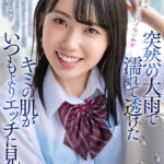 【中出し】 【VR】突然の大雨で濡れて透けたキミの肌がいつもよりエッチに見えた 気になっていたクラスの女子を僕の部屋に上げたふたりきりの空間。「雨降ってるからゴム買いにいけないね」はじめてナマ挿入した雨の日の出来事。 双葉くるみ 『高画質』