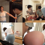 【中出し】 媚薬ち○ぽで甥っ子に即ハメ中出しされ理性を保てず白目アヘ顔痙攣でイキ潮を吹きまくるデカ尻叔母さん 佐々木咲和 『高画質』