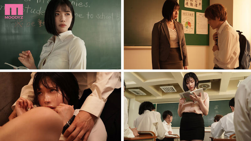 【中出し】 女教師レ×プ輪● 絶倫生徒達に犯●れ続けた私は何度も、何度...