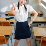 【中出し】 先生ッ！おしゃぶりが過ぎますよ！！ あざと可愛すぎるみつき先生の全力応援やみつきバキュームフェラチオ！ 広瀬みつき 『高画質』