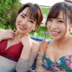 【中出し】 3泊4日ハーレム旅行ドキュメント 性格SSS女優・香椎佳穂＆弘中優と沖縄W中出し逆3P旅 『高画質』