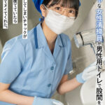 【中出し】 【VR】陰キャな女性清掃員が男性用トイレで股間を凝視。つい勃起してしまいチャックが閉まらず慌てていたら痴女化してヌイてくれた。 『高画質』