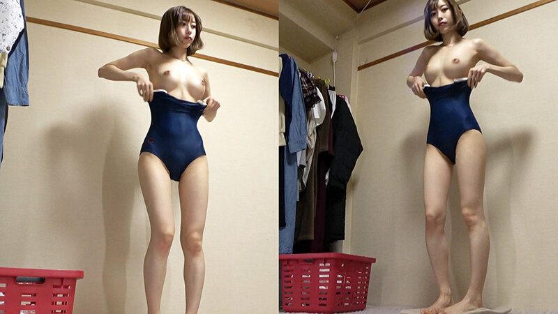 【中出し】 黒川すみれ 濡れてテカってピッタリ密着 神スク水 可愛い女...