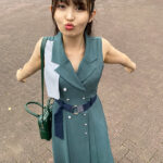 【中出し】 精飲観光 口内にザーメン含んでお口くちゅくちゅ♪ごっくん散歩 まゆ（24） 『高画質』