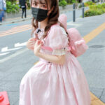 【中出し】 【地雷女子・量産型】キュートさMAX（20歳） コンカフェ店員・地雷系女子大生（20歳）鬼カワ！推しのメンズとプラベらぶらぶハメ撮り中出し 個人撮影【身バレ厳禁取り扱い注意】 『高画質』