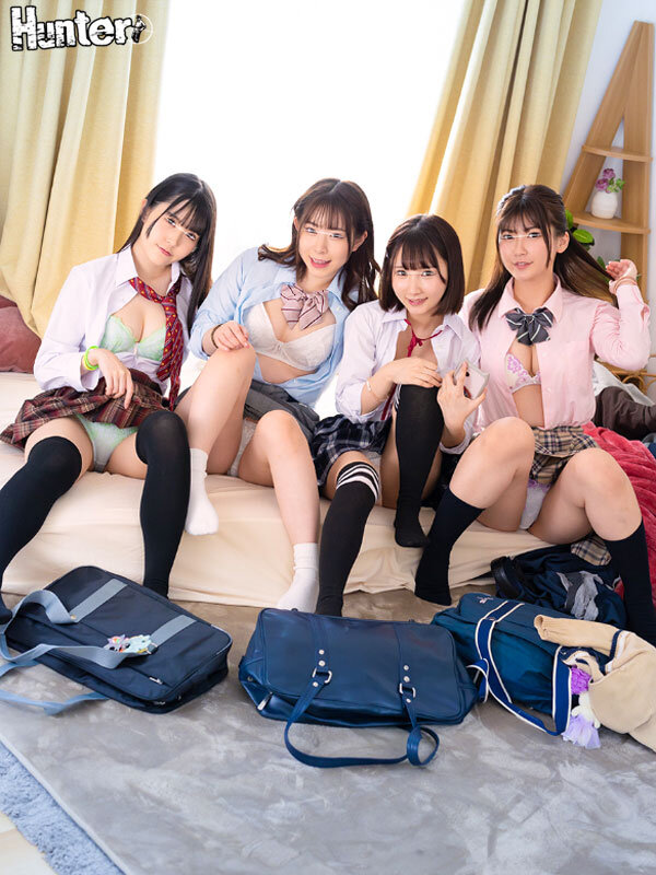 【中出し】 「学校も仕事もサボってみんなでエッチなことしよ！」目が覚め...