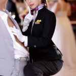 【中出し】 人生最良の日にまさかの結婚式逆NTR 新婦の目を盗み新郎をこっそり誘惑し寝取る美人ウェディングプランナー 明里つむぎ 『高画質』