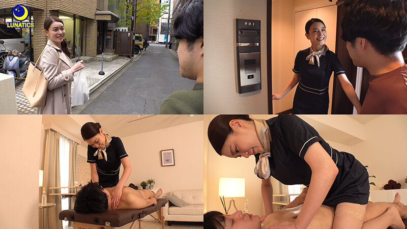 【中出し】 欲求不満を隠せない巨乳エステティシャン妻が経営する自宅サロ...