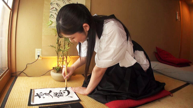 【中出し】 文武両道美人書道家AV堕ち 奥村かえで 『高画質』