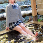 【中出し】 大人未満 純粋な少女の口、顔、アソコに射精し続ける温泉旅行～性に目覚める制服美少女～ 『高画質』