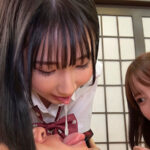 【中出し】 W挑発美少女 美形スレンダーのエッチな娘たち 『高画質』