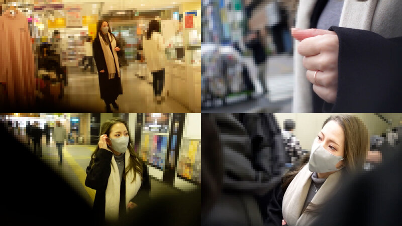 【中出し】 痴●電車＃034 ドS顔の巨乳セレブ妻 『高画質』