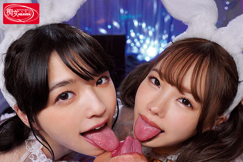 【中出し】 ウチらが唾液たっぷり挟み撃ちベロキスでイカせてアゲルBES...
