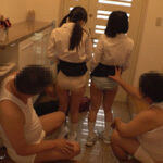 【中出し】 「…早く行こ？おじさん達が待ってるよ…」 オジサンに会いに行く少女たち ことねとかな 『高画質』