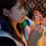 【中出し】 クラブでナンパ待ちしてたアイドル級に可愛いOL2人組。お漏らしレベルのハメ潮吹きながらイキまくるSEX大好きハッピーエロビッチと朝まで中出し大乱交！ 『高画質』