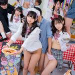 【中出し】 3年C組の文化祭の模擬店は時間停止カフェ2 いつでもストップ！いつでもセクハラできる時間停止カフェはパンチラ見てもおっぱい触ってもキスしても 『高画質』