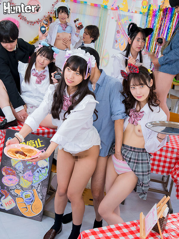 【中出し】 3年C組の文化祭の模擬店は時間停止カフェ2 いつでもストッ...