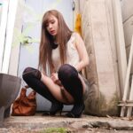 【中出し】 女子大生おもらし孕ませ痴●電車 オシッコを限界まで我慢させ生チ○ポ挿入！快感に耐え切れず恥じらいのガクガク失禁公然アクメ！ 明里つむぎ 『高画質』