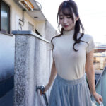 【中出し】 下の階に引っ越してきた人妻が巨乳すぎる！押しの弱さに付け込んで大きくてやわらかいおっぱいを堪能しながら中出し 夏夜える 『高画質』