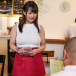 【中出し】 バイト先の巨乳後輩がうっかりノーブラ！！透け乳首おっぱいに我慢できずぽろりバックピストンで中出ししちゃった僕… 神坂朋子 『高画質』