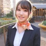 【中出し】 Hカップ神尻グラマラス！現役キャビンアテンダントAVデビュー 上品でおしとやか…でも最高級に下品な中出しを求めるスケベな女 菜月るい 『高画質』