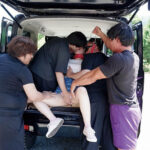 【中出し】 変態男達による野外露出調教 神チチ爆乳！羞恥快楽輪● 聖璃とあ 『高画質』