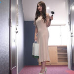 【中出し】 全裸タイトワンピNTS 見知らぬ男たちの視線で濡れる隠れ変態妻の誘惑羞恥セックス 天海つばさ 『高画質』