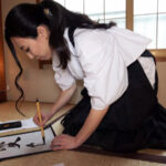 【中出し】 初撮り美人書道家AV堕ち 柿本雪花 『高画質』