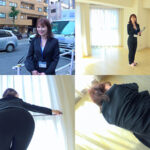 【中出し】 物件内見にきたカップルの彼氏にあざといピタパン挑発で即ハメ浮気を誘い何度も寝取って中出しさせる小悪魔デカ尻不動産レディ 優梨まいな 『高画質』