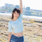 【中出し】 爽やか現役女子大生ウキウキ腰振り騎乗位で初めてのナマ中出し 渡辺みお 『高画質』