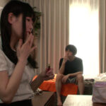 【中出し】 一ヶ月間の禁欲で爆発寸前の僕と家出してきた彼女の親友で浮気SEXに没頭した彼女不在の夜 向井藍 『高画質』