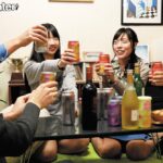 【中出し】 「エッチしてもいいよ」チャンス到来！でもコンドームが無い！「じゃダメ」ならばせめて素股だけでも…「だったらいいよ」のはずが！バイト先で仲間が数人集まって家飲み！しかし女子は全員彼氏持ち。それでも楽しくお酒を飲んで、●っ払いその場で寝ていくバイト仲間たち。 『高画質』