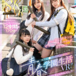 【中出し】 【VR】MOODYZ VR7周年記念作品！！ 卒業までの半年間…美少女J○3人に告白されて迫られ続ける青春学園生活VR！！8K高画質でキラキラしすぎの学園時代にバーチャルタイムスリップ！！ 『高画質』