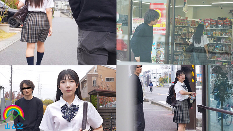 【中出し】 「清楚J系？どうせP活してんだろw」下校中の県立校生を眠剤...