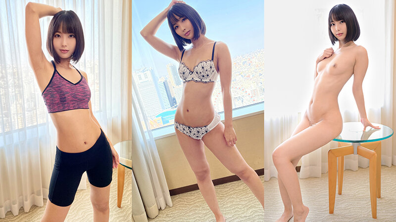 【中出し】 【神スレンダー8等身ボディ】幸薄い系 若妻27歳 身体を鍛...