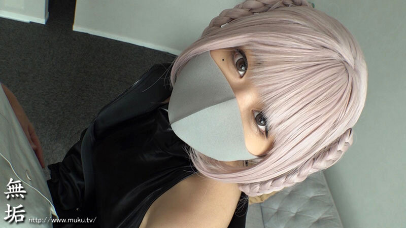 【中出し】 Hcup圧倒的巨乳マスク美少女がセックスにハマり過ぎて発情...