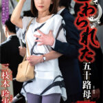 【中出し】 電車でさわられた五十路母 三枝木玲実 『FANZA』