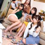 【中出し】 ボクの部屋のAVが義母にバレてしまい近所のママ友たちがやってきてはボクと一緒にAV鑑賞！欲求不満な若妻たちがムラムラしてボクのチ○ポに… 『FANZA』